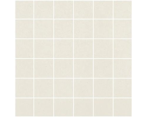Feinsteinzeugmosaik Laurent snow matt 30x30 cm Feinsteinzeugmosaik Laurent snow matt 30x30 cm