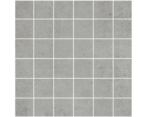 Mosaïque en grès cérame Laurent concrete mat 30x30 cm Mosaïque en grès cérame Laurent concrete mat 30x30 cm