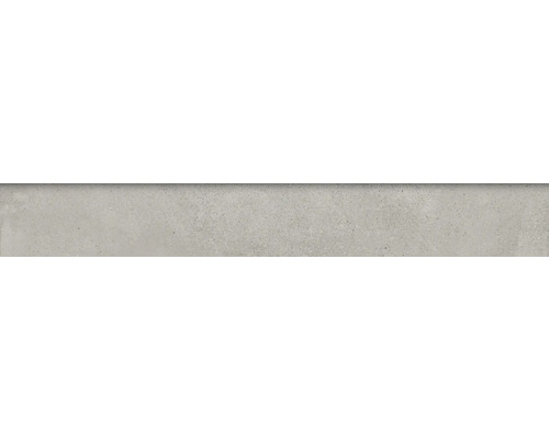 Plinthe en carrelage Laurent argent 9x60 cm