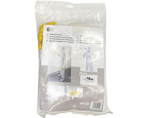Kit de protection pour peintre emballé