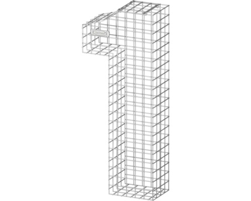 Gabion en forme de chiffre un