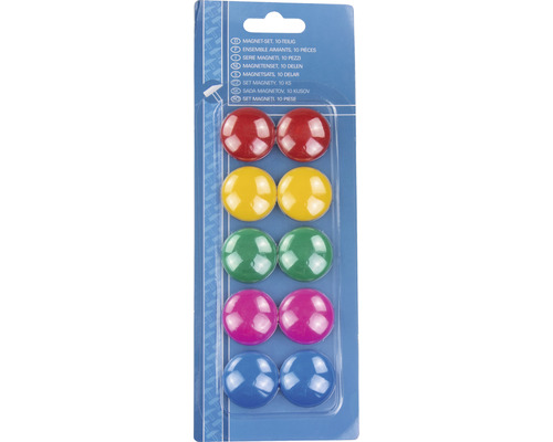 Ensemble aimants, 10 pièces