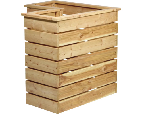 Jardinière surélevée en bois pour le jardin