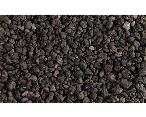 Nahaufnahme von Lavagranulat für den Gartenbau