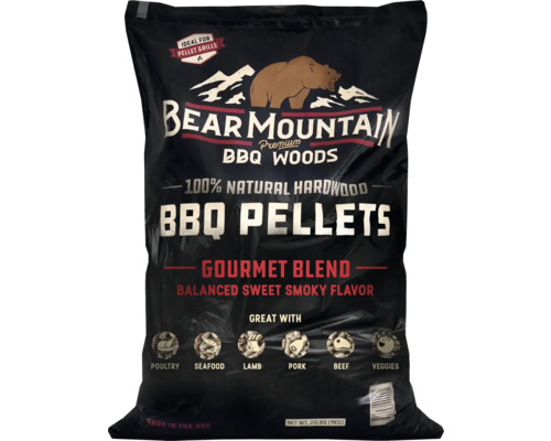 Pellets Bear Mountain Gourmet Blend 9 kg