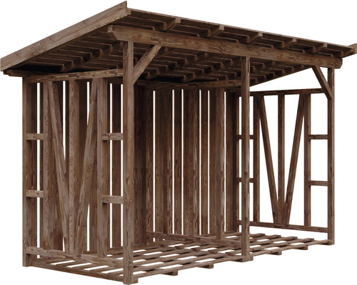 Holzlager aus Holz