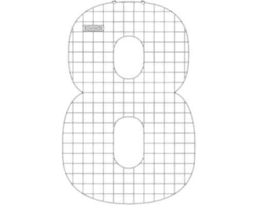 Grille de forme en forme de huit
