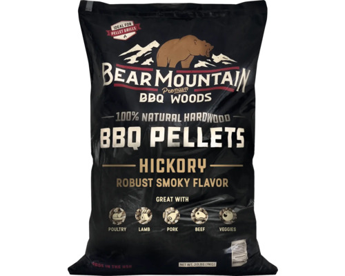 Pellets Bear Mountain Hickory 9 kg Pellets Bear Mountain Hickory 9 kg