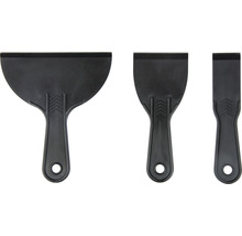 Ensemble de spatules avec trois spatules en plastique