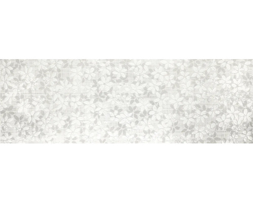 Steingut Dekorfliese Velvet Inserto Petali calce 33.3x100 cm Steingut Dekorfliese Velvet Inserto Petali calce 33.3x100 cm