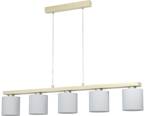 Suspension Eglo Castralvo 20W E27 marron nickel mat Suspension Eglo Castralvo 20W E27 marron nickel mat