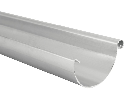 Marley Dachrinne Aluminium halbrund NW 80 mm 2000 mm Dachrinne aus Metall
