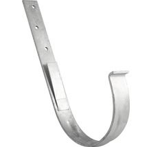 Dachrinnenhaken aus Metall mit Befestigungslöchern