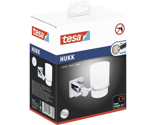 Tesa Hukk Gobelet à brosses à dents dans une boîte