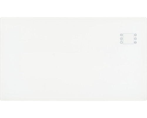 Flaches Infrarotpaneel mit Bedienelementen