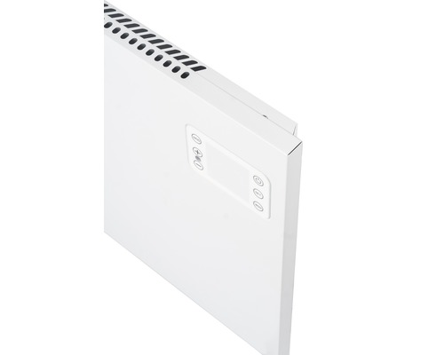 Vue détaillée d''un radiateur avec panneau de commande