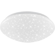 Weisse Deckenleuchte mit Sternmuster für den Innenbereich