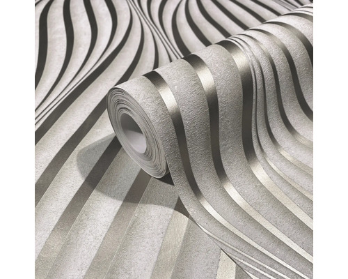 Rouleau de papier peint à rayures
