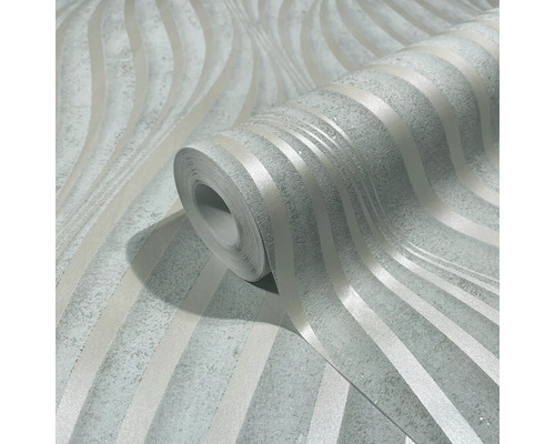 Rouleau de papier peint vinyle avec motif rayé