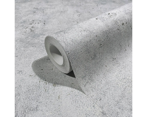 Rouleau de papier peint aspect béton
