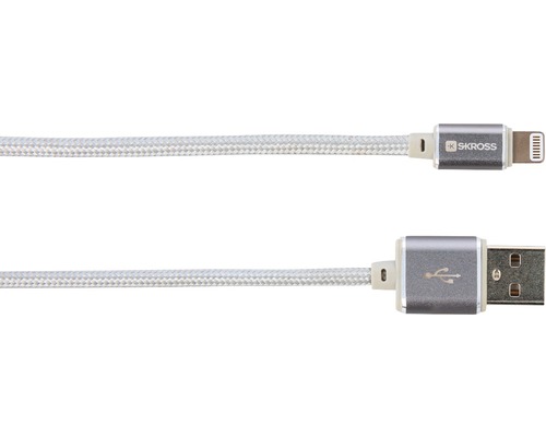 Connecteur SKROSS Charge’n Sync Lightning - Câble Steel Line input 5V output 5V/2.4A