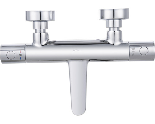 Mitigeur thermostatique de douche Avital pour montage mural