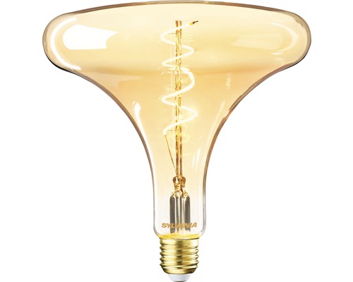 LED Lampe E27/4W(16W) dimmbar Filament gold 250 lm 2000 K warmweiss Reflektorform
