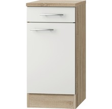 Meuble bas avec un tiroir et une porte