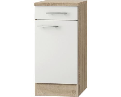 Meuble bas avec un tiroir et une porte