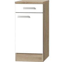 Meuble bas avec un tiroir et une porte