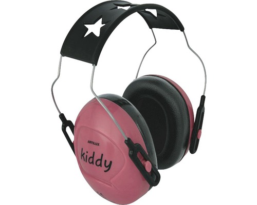 ARTILUX Kiddy Protection auditive pour enfants rose