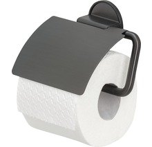 Porte-papier toilette en métal avec rouleau de papier