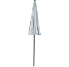 Parasol de plage avec mât en métal