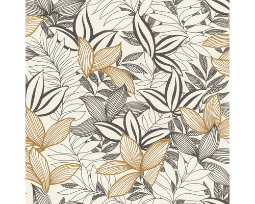 Papier peint intissé 691009 Rhapsody feuilles Papier peint à motif de feuilles