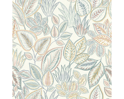 Papier peint intissé 692402 Rhapsody feuilles Papier peint avec motif de feuilles