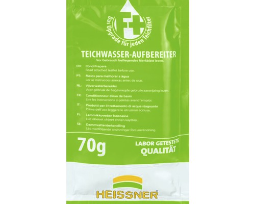Heissner Conditionneur d''eau de bassin, 70 grammes