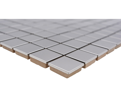 Carreaux de mosaïque carrés en métal