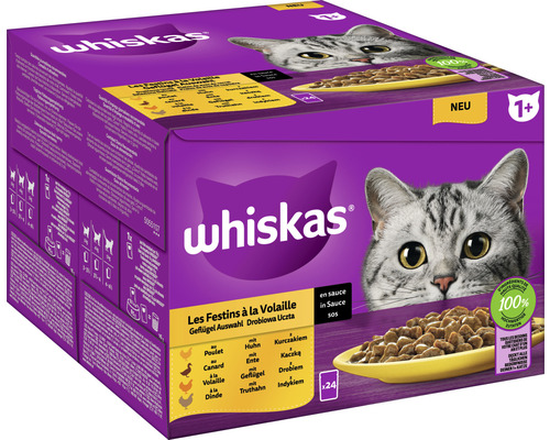 Pâtée pour chats Whiskas 2,04 kg 2040 g