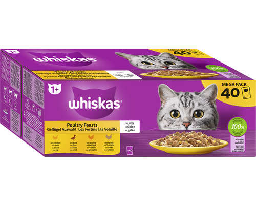 Whiskas casserole 40 clearance pack