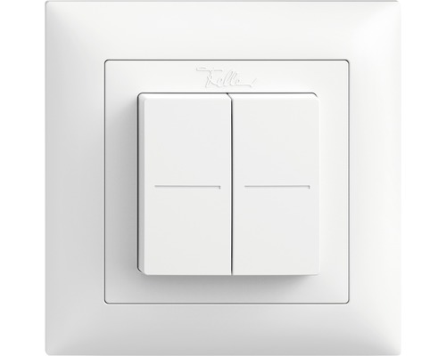 Bouton poussoir radio Edizio Due colore Smart Light Control pour Philips Hue blanc