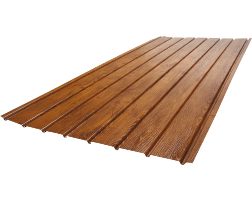 Profilé de façade en bois plastique