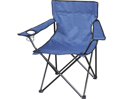 Chaise pliante bleue