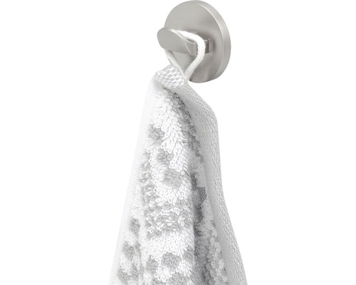 Porte-serviettes en acier inoxydable avec serviette