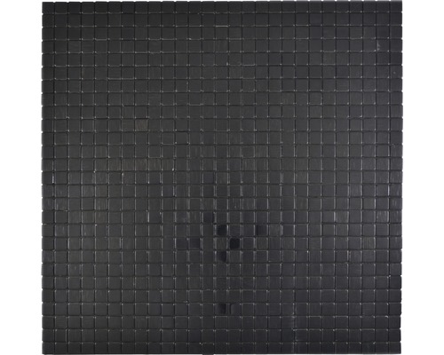 Mosaïque en aluminium Quadrat Alu black Silk brushed