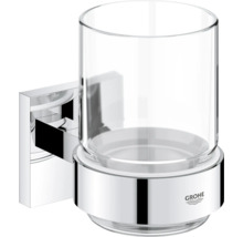 Grohe Zahnbürstenhalter zur Wandmontage mit Glas