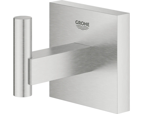 Logo Grohe. Patère simple en métal.
