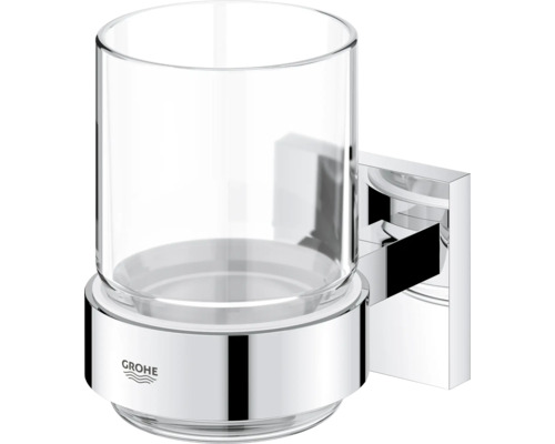 Grohe Zahnputzbecher mit Wandhalterung