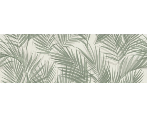 Steingut Dekorfliese Velvet Inserto Kenzia calce 33.3x100 cm