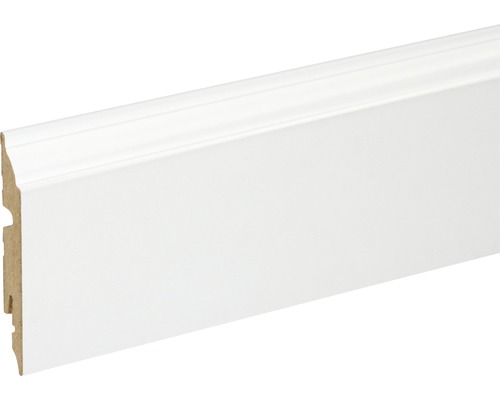 Plinthe, noyau MDF recouvert d''un film