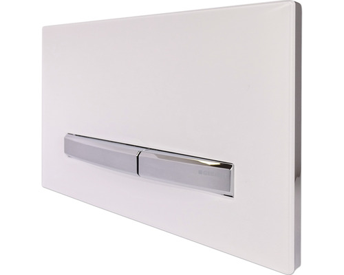 Plaque de commande GEBERIT Sigma 50 plaque brillant / touche chrome brillant 115.788.11.2